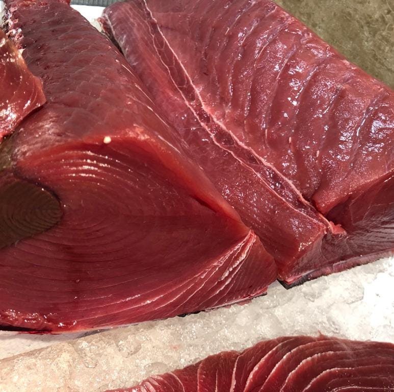 Lomos de atún rojo