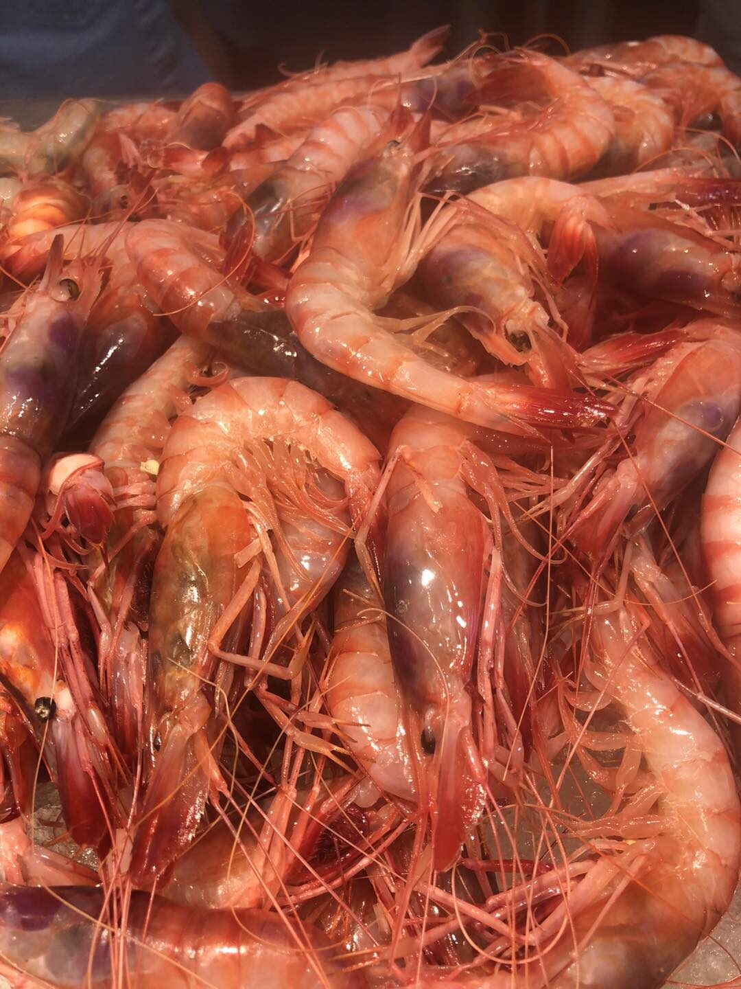 Gambas rojas
